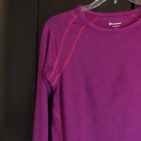 Champion long sleeve raglan workout top S - Picture 5 of 14